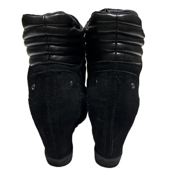 Guess Women/Teen Black Suede Boots - Picture 3 of 7